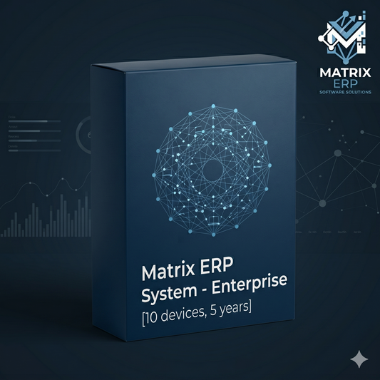 Matrix ERP System - Enterprise 5 years