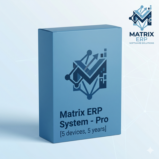 Matrix ERP System - Pro 5 years