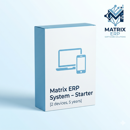 Matrix ERP System - Starter 5 year